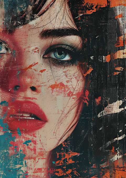 Preview for Abstract-portrait-art-celebrities-template-996bf