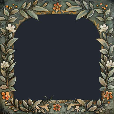 Preview for Floral-frame-design-template-flower-frame-c45b3