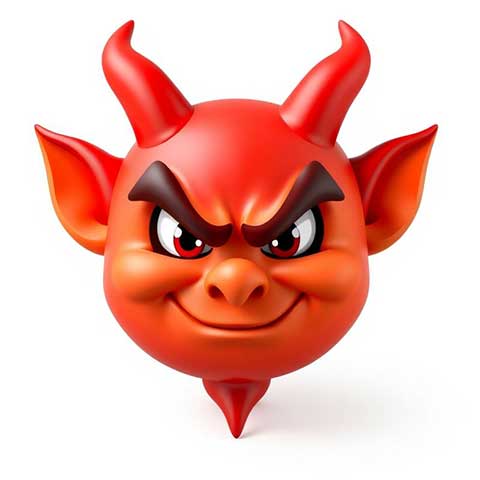Preview for Red-devil-figurine-aiemojiclassic-template-5b5a1