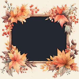 Preview for Autumn-leaves-frame-template-fall-frame-fbba7