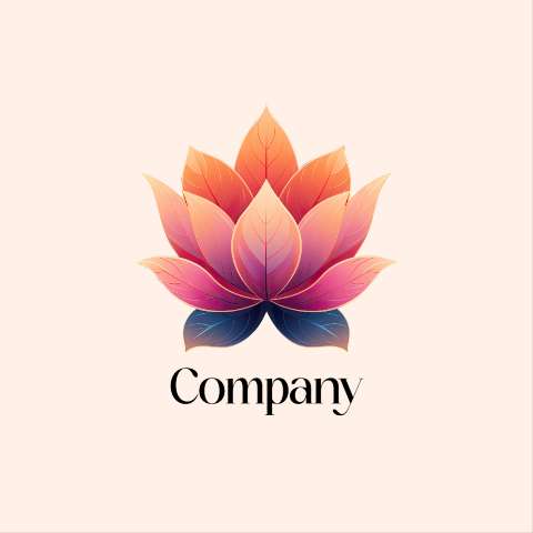 Preview for Lotus-company-logo-design-logo-flower-template-af7c1