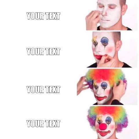Preview for Clown-makeup-tutorial-template-meme-human-b7c92