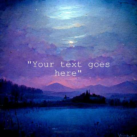 Preview for Serene-landscape-painting-ai-image-template-e630c