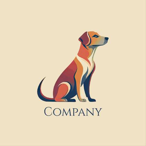 Preview for Stylized-dog-logo-design-logo-animal-template-a59a9
