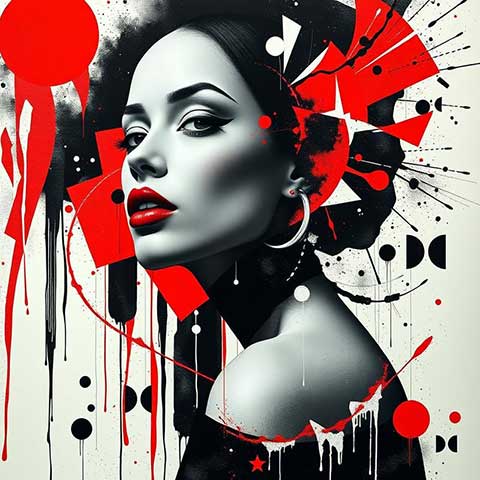 Preview for Abstract-portrait-art-aistylized-template-ea095