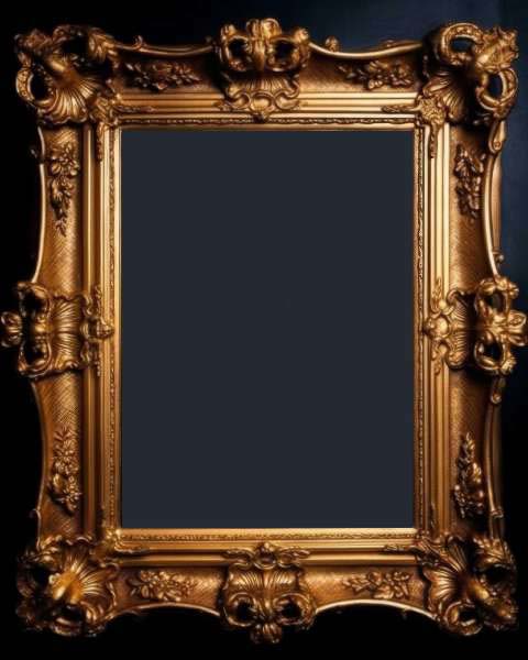 Preview for Ornate-gold-picture-frame-classic-frame-template-01294
