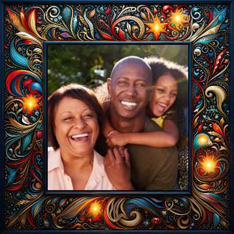 Preview for Happy-family-moment-christmas-frame-template-ef609