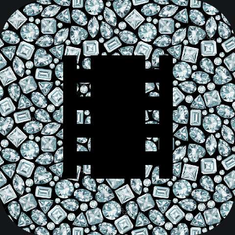 Preview for Luxury-diamond-square-design-diamond-icon-template-09a15