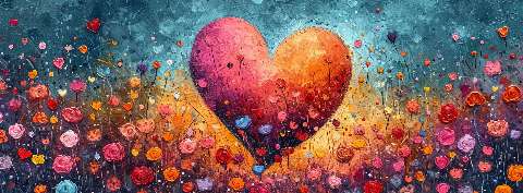 Preview for Vibrant-heart-art-valentines-facebook-template-01140