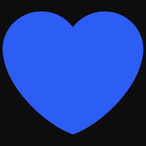 Preview for Blue-heart-icon-emoji-object-template-6de29