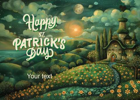 Preview for St-patricks-day-greeting-card-template-19d35