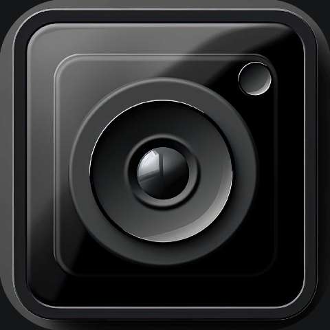 Preview for Camera Lens Icon Design Template