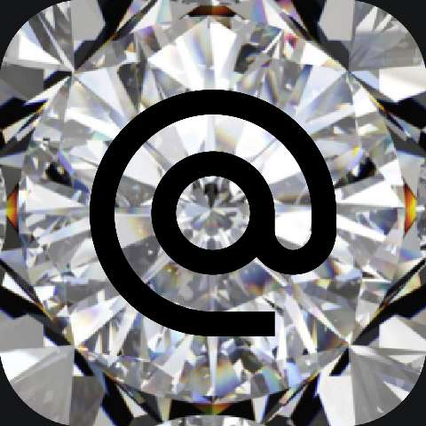 Preview for Email-icon-diamond-diamond-icon-template-a4641