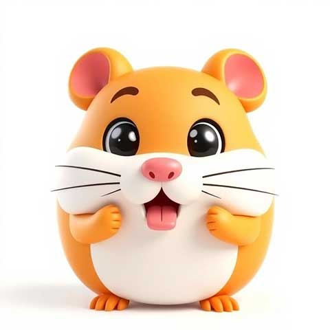 Preview for Cute-cartoon-hamster-3d-rendering-aiemojianimals-template-f2b60