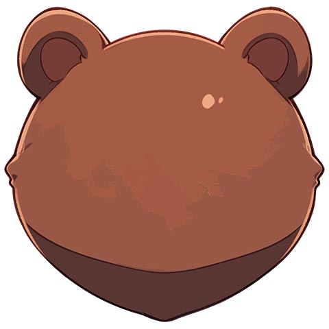 Preview for Brown-bear-face-illustration-emoji-animal-template-565a0
