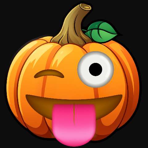 Preview for Winking-pumpkin-emoji-emoji-halloween-template-c37f7