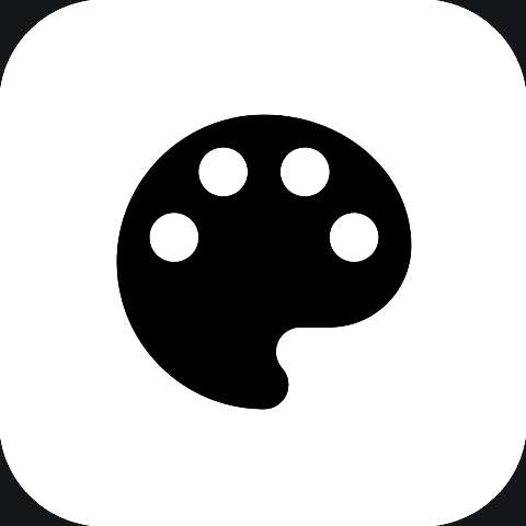 Preview for Artist-palette-icon-light-icon-template-2e83f