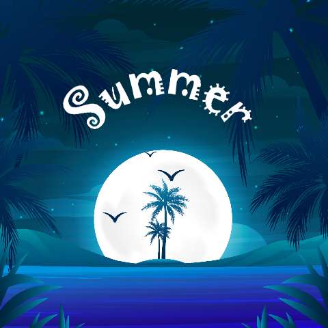 Preview for Summer-night-landscape-template-12831