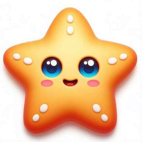 Preview for Smiling-starfish-character-aiemojianimals-template-8502f