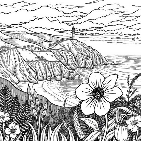 Preview for Coastal-landscape-lighthouse-aifeatured-template-cc794