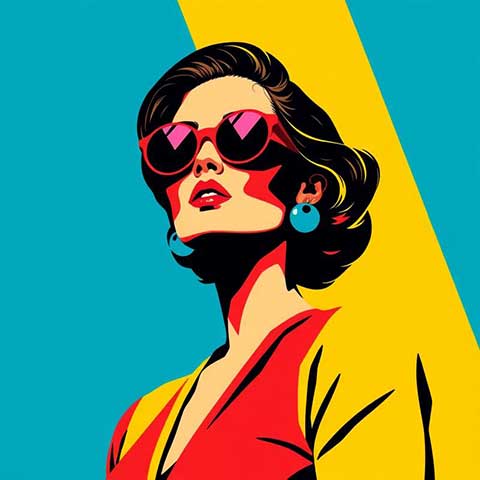 Preview for Pop-art-portrait-illustration-aiartstyle-template-9a7ba