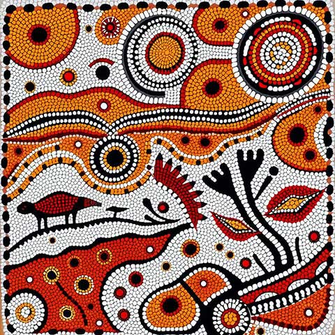 Preview for Aboriginal-mosaic-artwork-aiartstyle-template-1a704