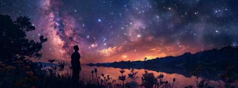 Preview for Stargazing By The Lake Design Template