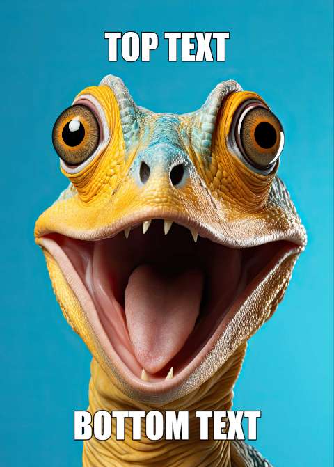 Preview for Funny-lizard-meme-template-meme-animal-d7d42