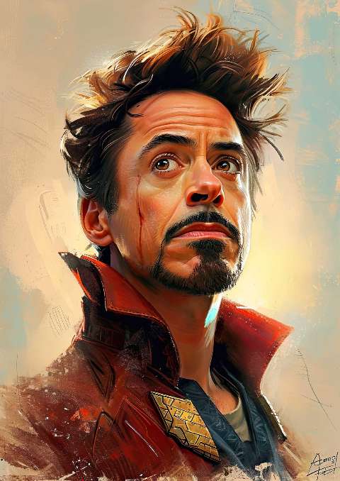 Preview for Doctor-strange-portrait-art-celebrities-template-aacfc