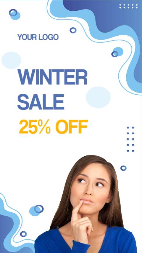Preview for Winter-sale-25-off-photo-story-template-cc142