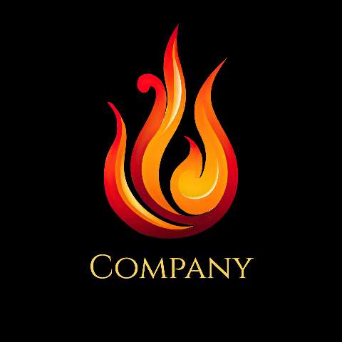 Preview for Fiery-company-logo-design-logo-colorful-template-7412d