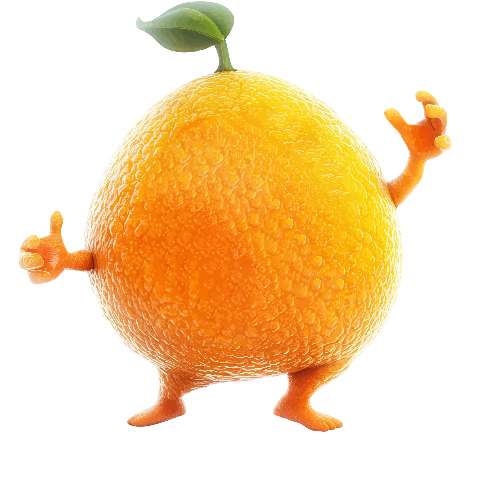 Preview for Orange-character-illustration-fruit-monster-template-c700b