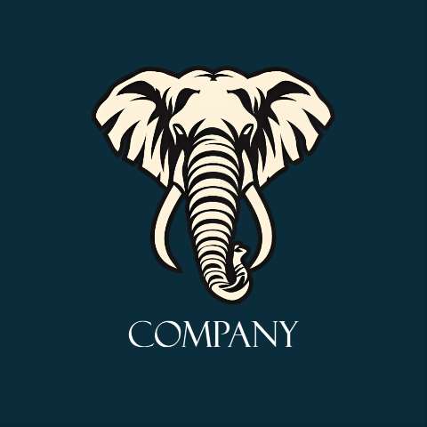 Preview for Elephant-company-logo-design-logo-animal-template-96640
