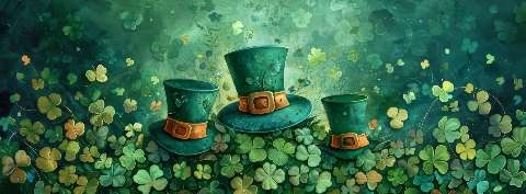 Preview for St-patricks-day-hats-shamrocks-template-f6978