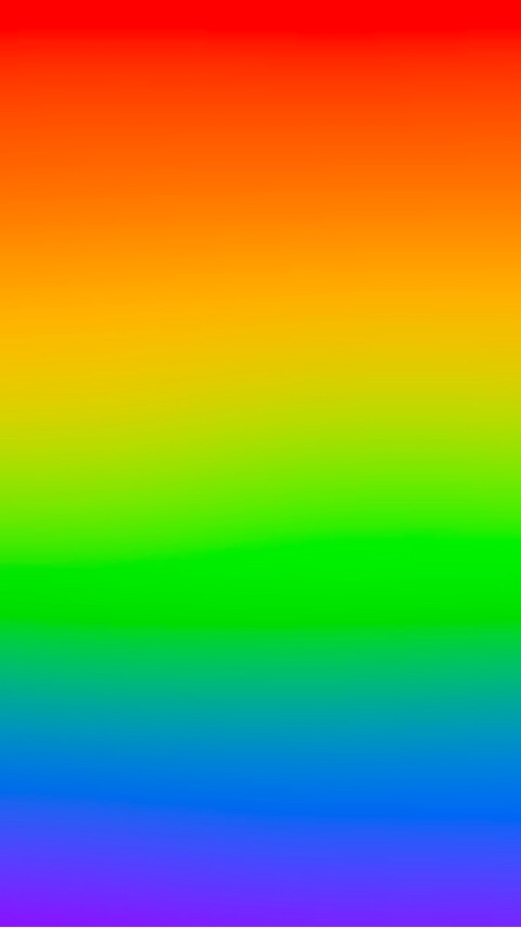 Vertical rainbow gradient background fading from red to purple.