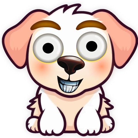 Preview for Cartoon Dog Illustration Template
