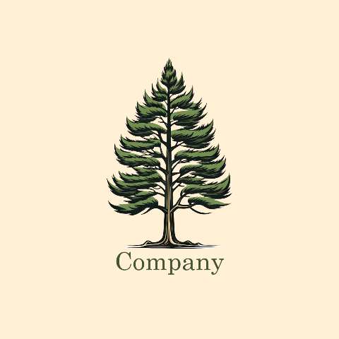 Preview for Evergreen-company-logo-design-logo-tree-template-e1c1d