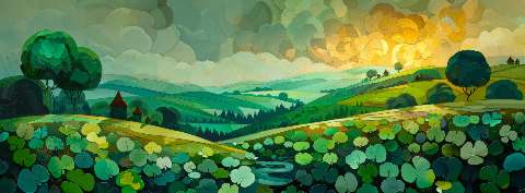 Preview for Serene-landscape-painting-st-patricks-template-4c136