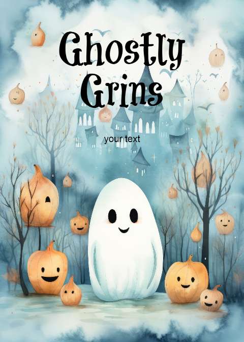Preview for Ghostly-grins-halloween-template-618c6
