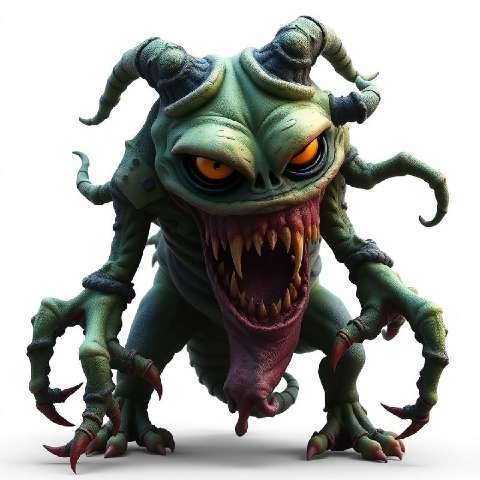 Preview for Fantasy-creature-3d-render-aimonsterstyle-template-bf22a