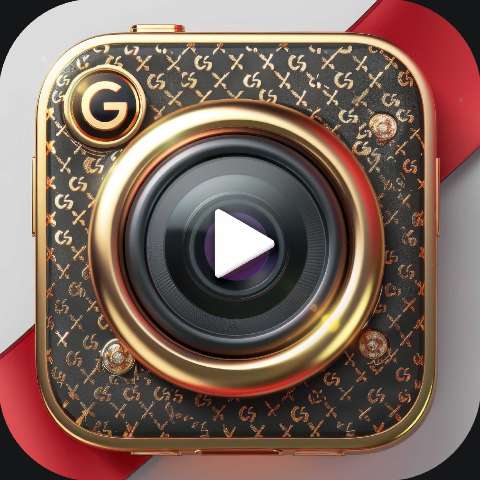 Preview for Luxury Video Camera Icon Design Template