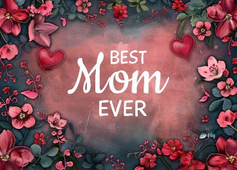 Preview for Best-mom-ever-card-mothers-day-template-65d00