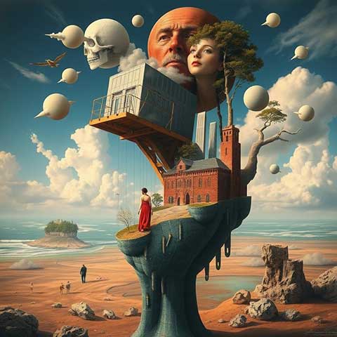 Preview for Surrealist-art-landscape-aiartstyle-template-c5f6d