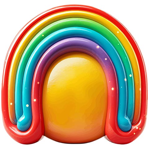 Preview for Rainbow-toy-decoration-object-emoji-template-9e1b4