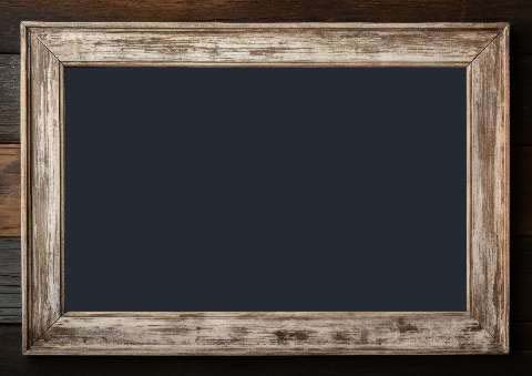 Preview for Rustic-wooden-frame-blackboard-classic-frame-template-72647
