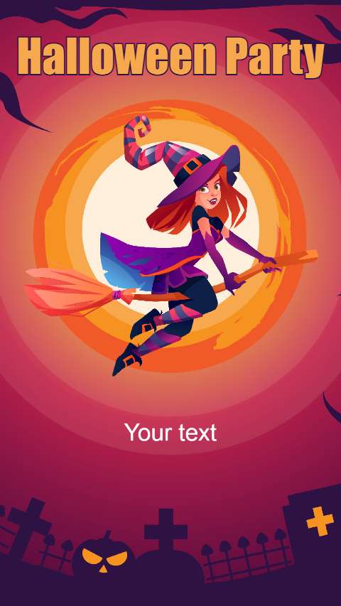 Preview for Halloween-party-invite-halloween-story-template-861a3