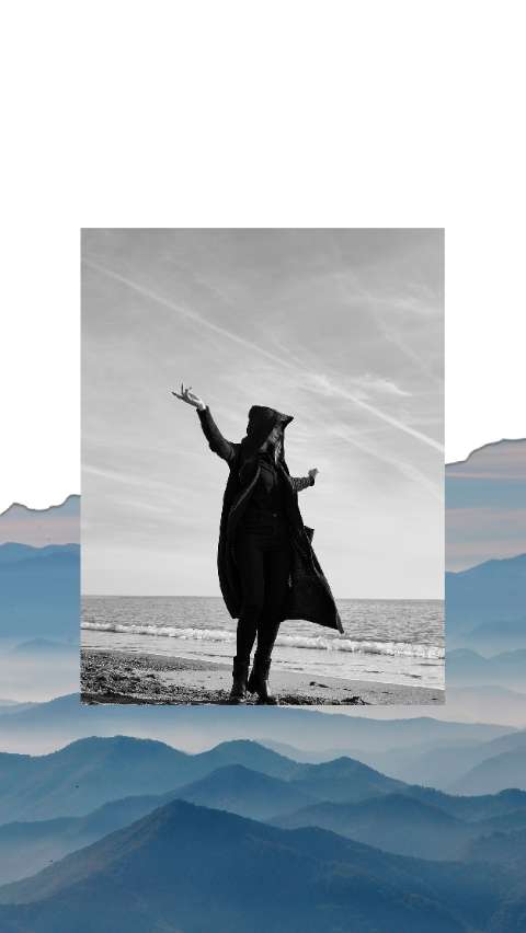 Preview for Woman-by-the-ocean-photo-story-template-74c6c