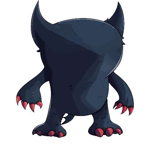 Preview for Dark-cartoon-creature-character-monster-template-95c6c