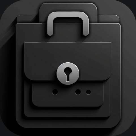 Preview for Secure Briefcase Icon Design Template