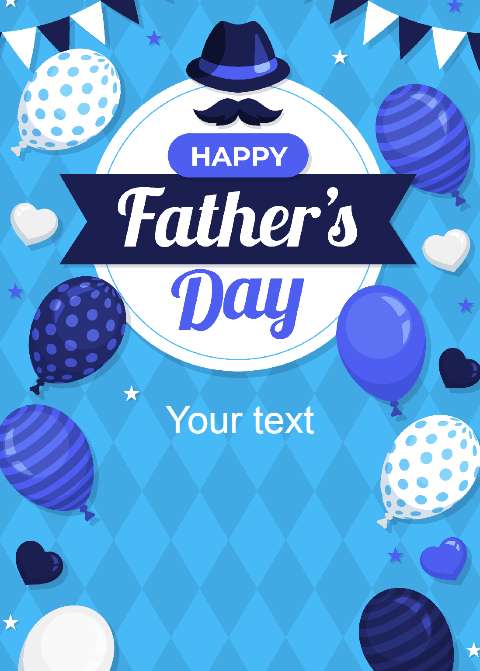 Preview for Fathers-day-greeting-card-template-fathersday-18317